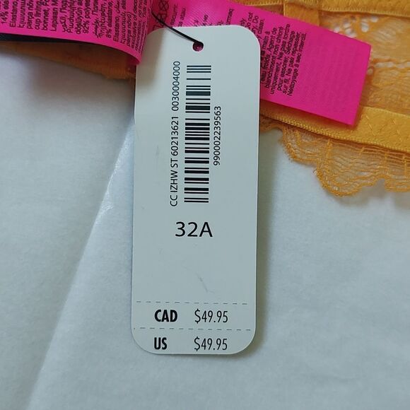 New With Tags Size 32A La Senza The Spacer Lightly Lined Demi Bra - Picture 12 of 12